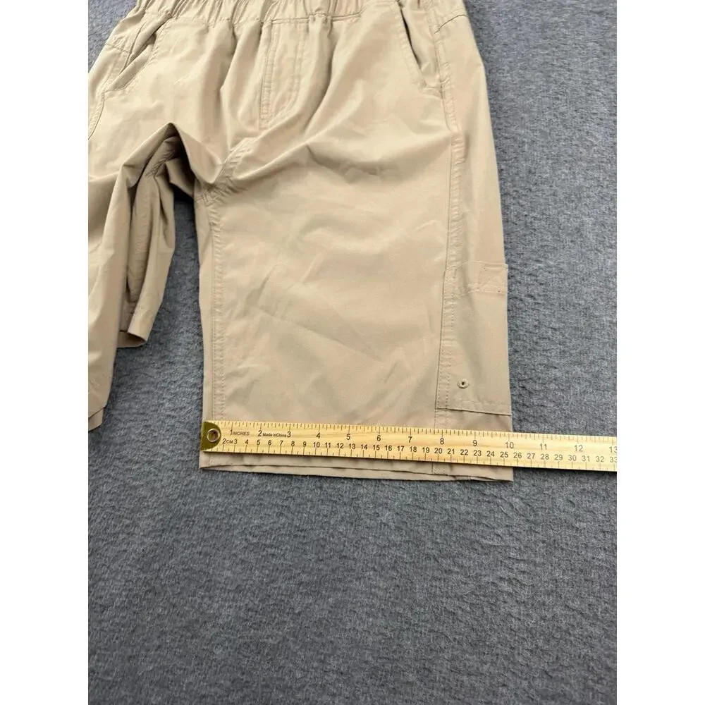 Magellan Boy's Beige Half‎ Pants Elastic Waist Casual Shorts Size XL (18-20)